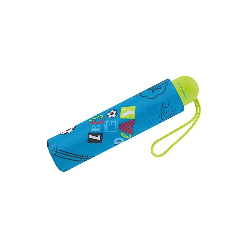Ergobrella Children's Pocket Umbrella with Reflective Elements, football fan, soccer