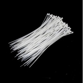 URBEST Zip Ties Cable Ties Straps, 1000 Pcs Self Locking Wire Cable Zip, Tie Fasten Wrap 6 Inch Nylon Zip Tie (White)