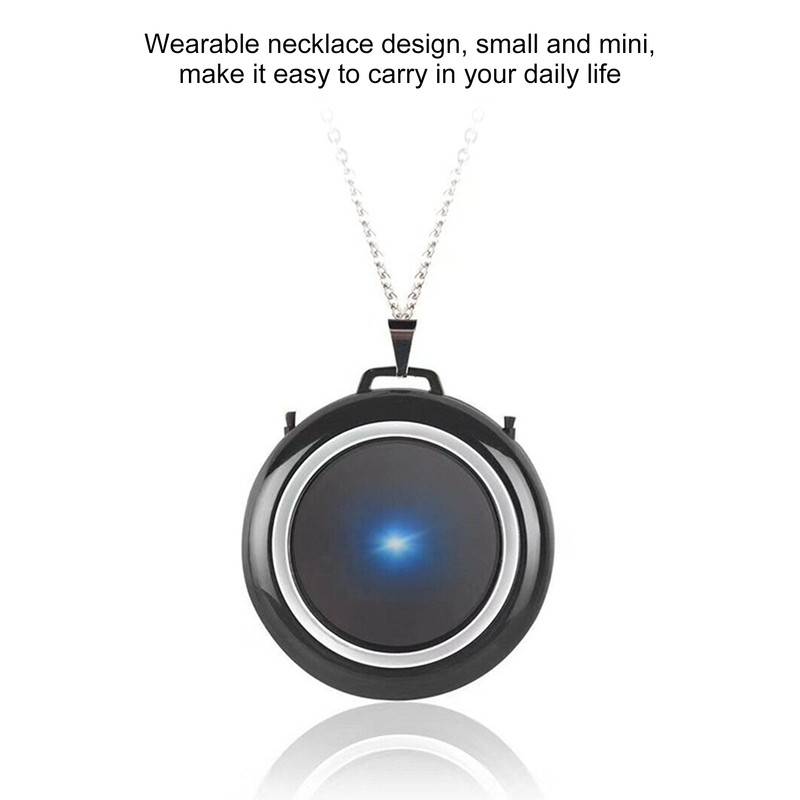 Mini Air Purifier Portable Wearable USB Charging Air Purifier with