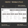 Weekly Planner 2026 - Spiral Bound, 11.2'' x 6.3'', Undated