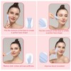 Silikon Gesichtsmassage Roller, Gesichtsroller, Gesichtsmassagegerät, Elegantes und Einfaches Birnenförmiges Face