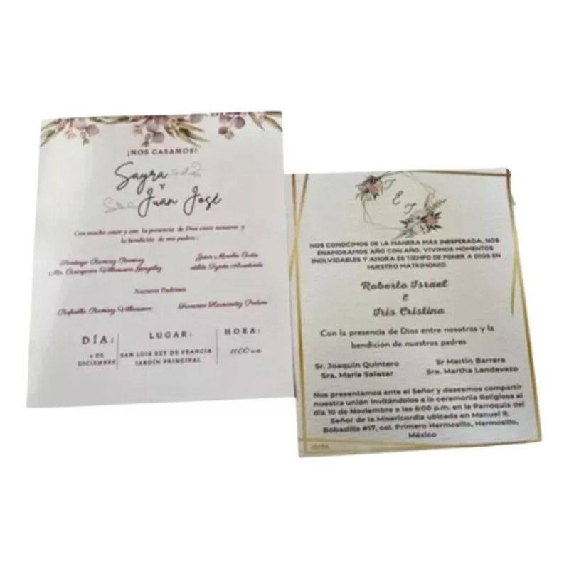 Like Shop 40 Invitaciones Para Boda + Regalo