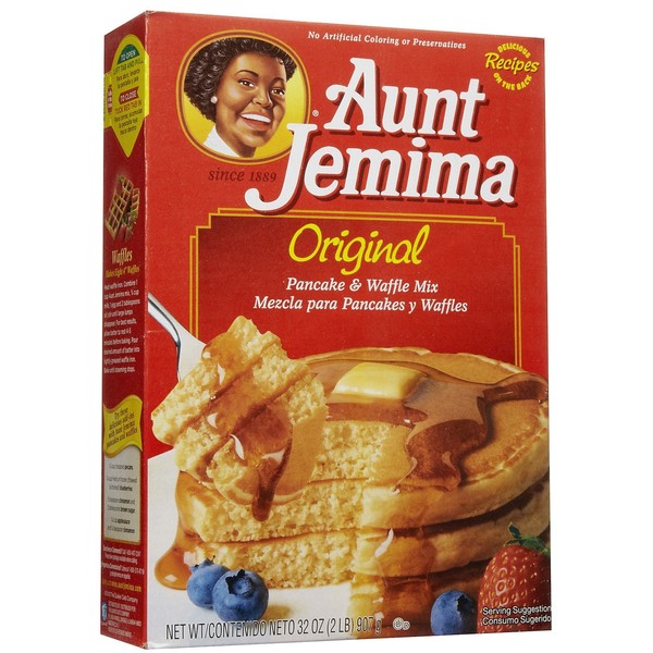 Aunt Jemima Pancake Mix, 32 oz, Pack of 6