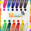 The Glowhouse Tempera Paint Sticks Classic Colours 12 Pack -