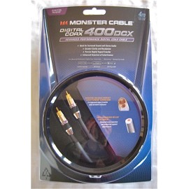 Monster 🎁 Monster 400DCX Digital Coax Advanced Audio Interconnect Cable 13ft Coaxial 🎁