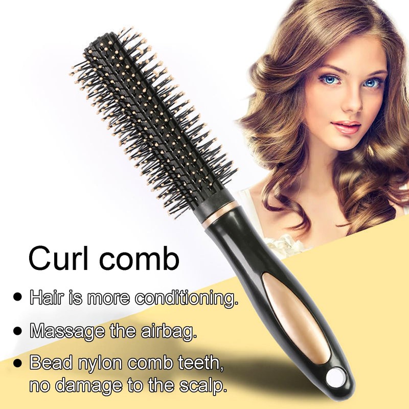 ARJDXDP 3 Set Haarbürste Schwamm, große Löcher Afro Curl Schwamm,