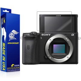 ArmorSuit MilitaryShield Anti-Glare 2 Pack Screen Protector Designed for Sony Alpha A6600 (Max Coverage) Anti-Bubble Matte Film