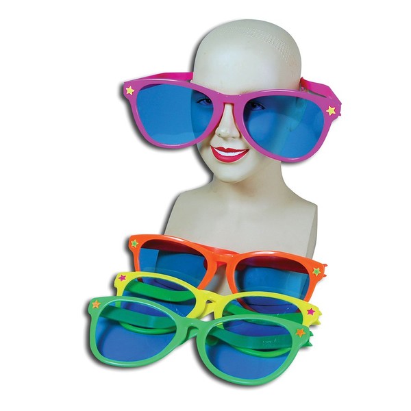 Bristol Novelty GJ186 Sun Specs Jumbo Party Accessory Set, Unisex-Adult,