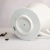 Cilio C105179 Porcelain Coffee Filter/Holder Pour-Over, 6/Large, White