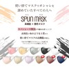[医食同源ドットコム] 【90枚 30枚入x3箱】 iSDG 立体型スパンレース不織布カラーマスク SPUN MASK 個包装 モカブラウン 30枚入×3箱