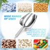 5 Pack 3/6/9/12/16 Ounce Stainless Steel Ice Scoop Mini Ice