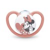 NUK Space Chupetes de ortodoncia (Minnie, 0-6 meses)