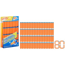 Nerf N Series N1 Darts, Includes 80 Darts, Compatible Only with Nerf N Series Blasters, Outdoor Games, Ages 8+