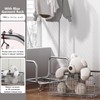 AUGMIRR Garment Rack With Storage Baskets,Clothing Rack for Hanging Clothes,