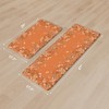 KIMODE Anti Fatigue Kitchen Mats Cushioned, Boho Floral Kitchen Rugs