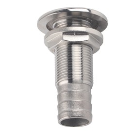 Outdoor Stainless Steel Water Outlet Port Boat Body Bottom Yacht Bilge Drain Vent AccessoryMJS022‑3/4in