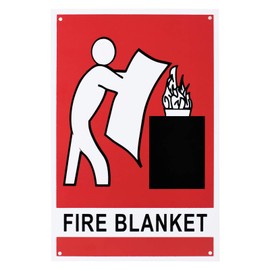 Family First Fire Blanket Location Sign