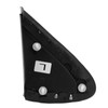 Exterior Side Pillar Molding Black Sleek Smooth Pillar Trim Corner