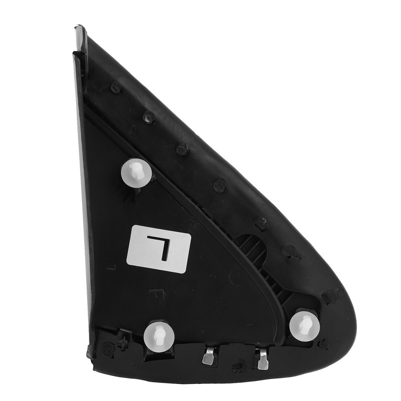 Exterior Side Pillar Molding Black Sleek Smooth Pillar Trim Corner