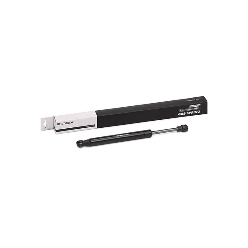 RIDEX Tailgate Damper 219G0645 Double-Sided Rear Length 256 mm Extension
