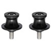 X AUTOHAUX 2 Pcs 8mm Metal Motorcycle Rear Stand Swing