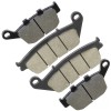Caltric Front Rear Brake Pads for Honda CTX700 CTX700D CTX700N