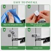 KIZZHISI 5 Pack Child Proof Refrigerator Lock, Baby Proofing Cabinet