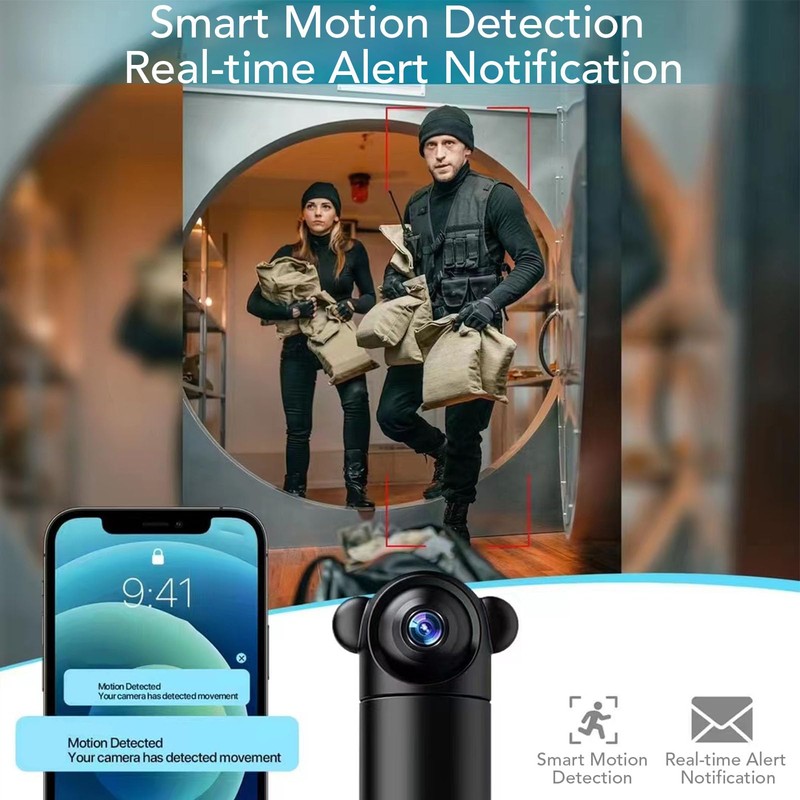 Pet Camera, 1080p HD Home Security Camera with Phone APP,