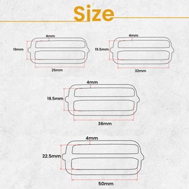 Trimming Shop 50 mm Silver Triglide Buckle Swivel Metal Slide Trigger Snap Hook for Webbing Carriers, Durable, Lightweight, Backpack, Strap Holding Strap, PET Collars and Bag Accessories, 5 Pieces