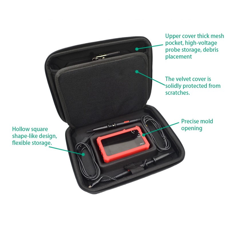 Portable Mini Oscilloscope Storage Bag Case Accessory for DS211 DS212