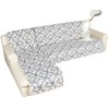 ALIECOM Sectional Couch Covers 100% Waterproof L Shape Sofa Cover