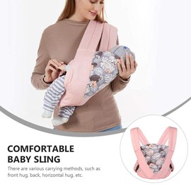 HUSHUI Baby Carrier Sling Baby Carrier Baby Carrier with Soft Pads Ergonomic Baby Carrier Newborn and Toddlers