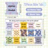 Holy Bible Tabs for Women and Men, 66 Laminated Position