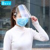 Panda Family Rubber Face Shield, Transparent, Movable, Splash Prevention, Nursing,