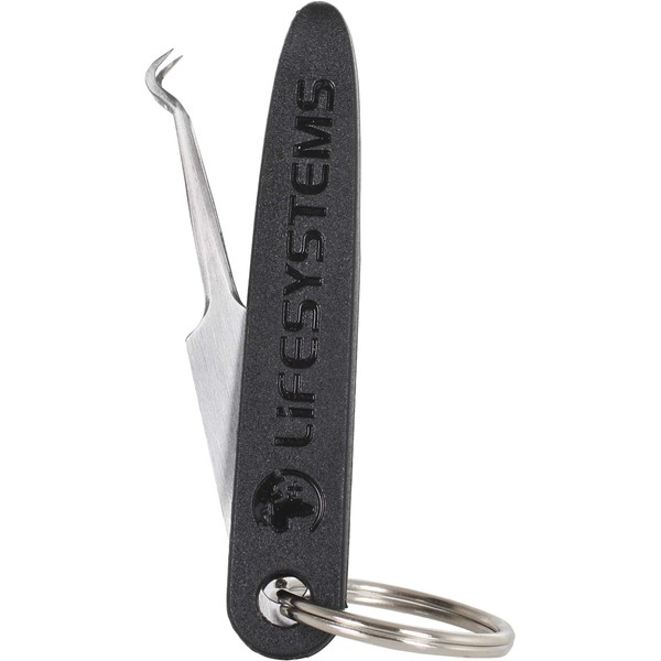 Lifesystems Key-Ring Tick Tweezers For Effective & Fast Tick Removal