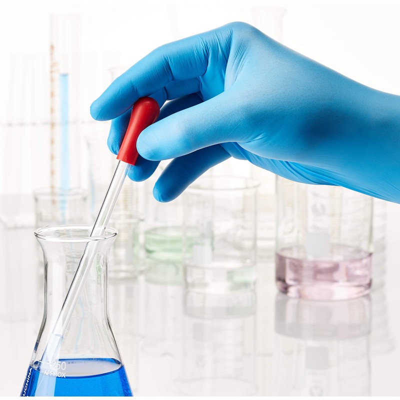 Touchguard Disposable Gloves Blue Nitrile - Latex and Powder Free