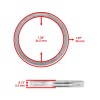Caltric Exhaust Muffler Head Pipe Gasket for Polaris Outlaw 50