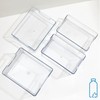 iDesign 50% Recycled Plastic Refrigerator Bin Set, Made in The