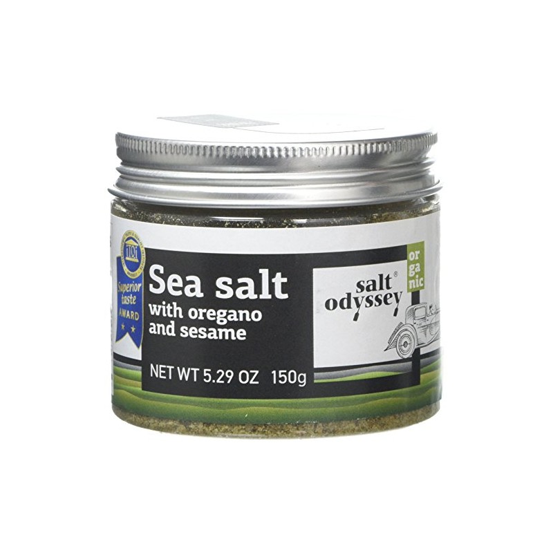 Salt Odyssey Sesame Herb Salt Bio, 150 g (Pack of