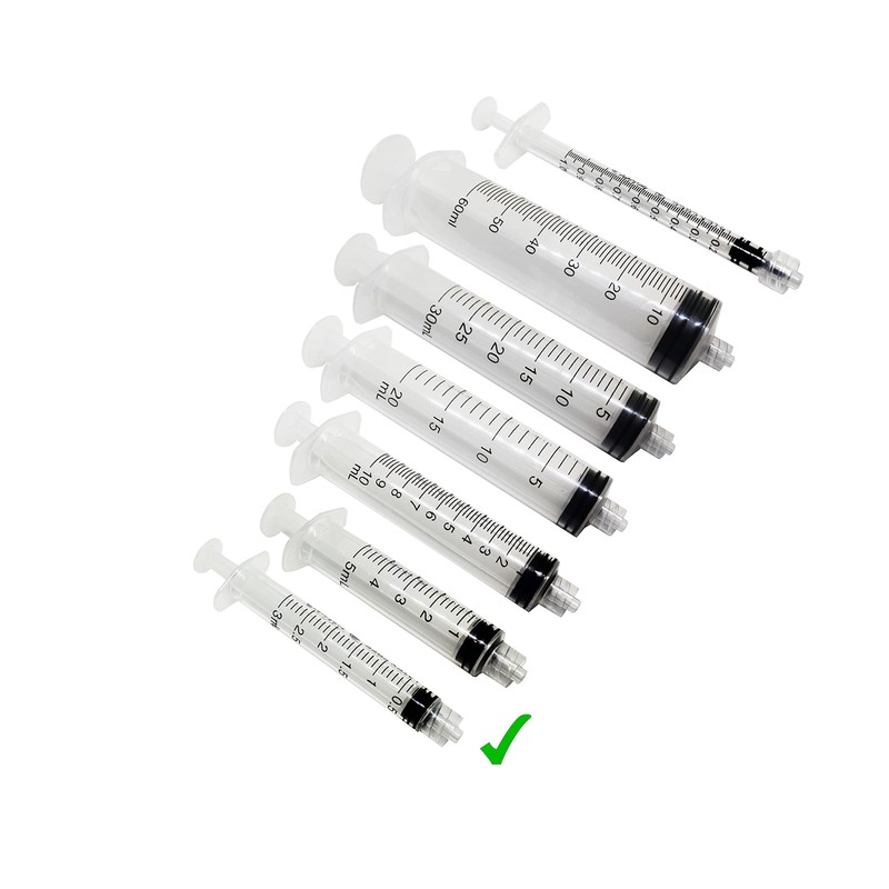 Sterile Rays 3ml Syringes Luer Lock Box (100)
