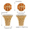 Sport Ball Stud Earrings for Women Golf Baseball Glove Basketball