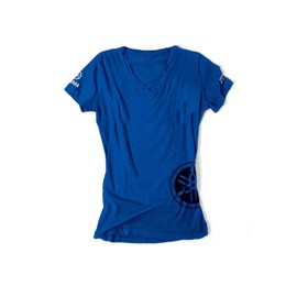 Factory Effex 17-87246 Women's 'YAMAHA' T-Shirt (Royal, X-Large)