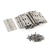 Dachangshund 20 pcs Stainless Steel Folding Hinges 3 inch Door