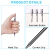 OFFCUP Metal Mechanical Pencils Set, Propelling Drafting Pencil, 0.7mm Automatic