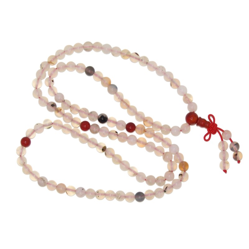 Jeannieparnell 250 - Beautiful Elasticated 6mm Agate Gemstone Bead Prayer