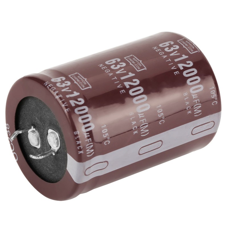 2pcs Audio 63V 12000uf Filter HIFI Electrolytic Capacitor 35*50mm for