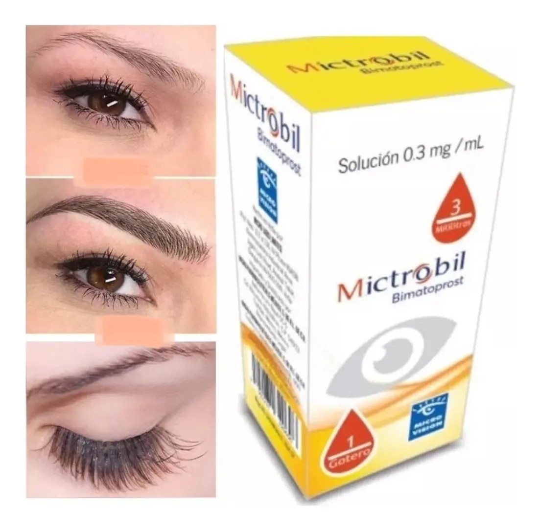 Bimatoprost Mictrobil Crecimiento De Pestañas 0.3 Ml