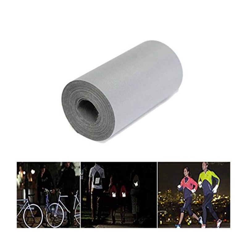Alamor 3 Metres 5 cm Reflective Silver Tape Safety Warning