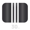 30 Pack 3.5" Door Hinge Masking, Magnetic Door Hinges Protect