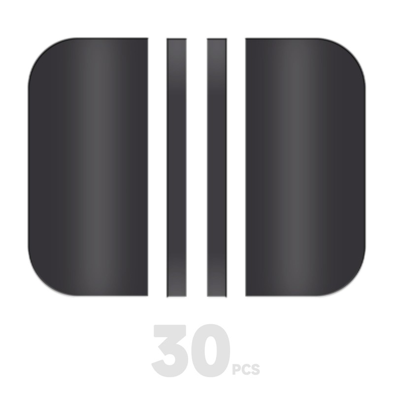 30 Pack 3.5" Door Hinge Masking, Magnetic Door Hinges Protect